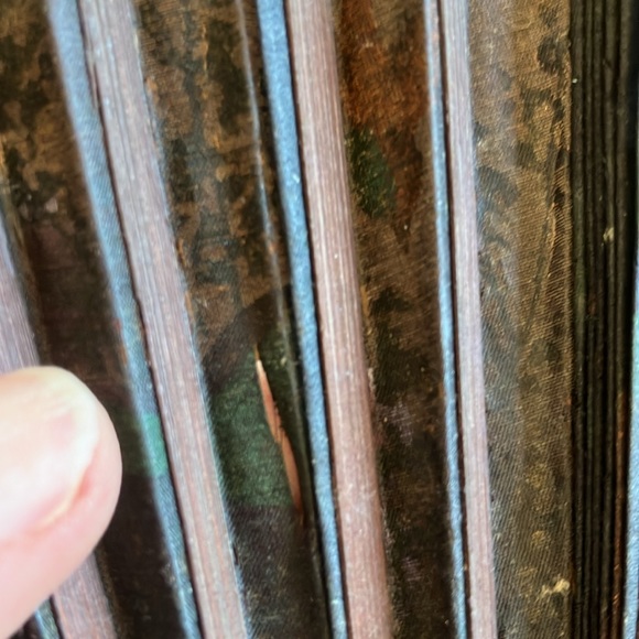 Two VINTAGE Japanese Fans - Picture 12 of 14